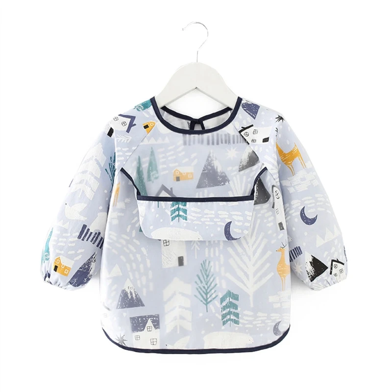 Vestido inverso de manga larga para ni&ntilde;os y ni&ntilde;as, regalo para padres, amigos y familia-4