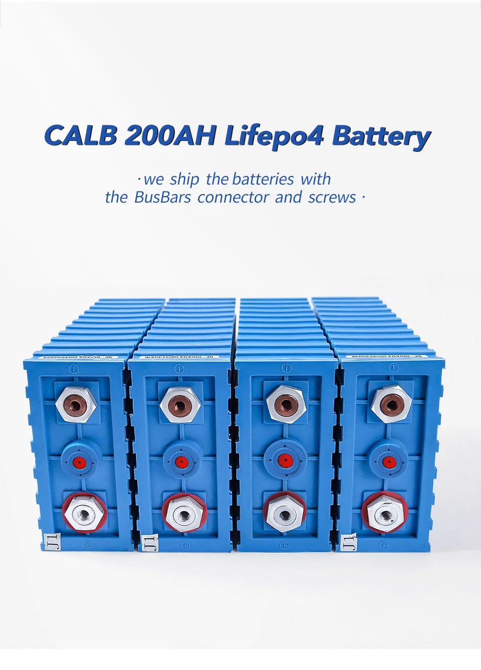 

Grade A 3.2v 200Ah CALB LiFePO4 Rechargeable Battery pack Brand new 24V 48V 200AH Lithium iron Phosphate Packs Solar Battery