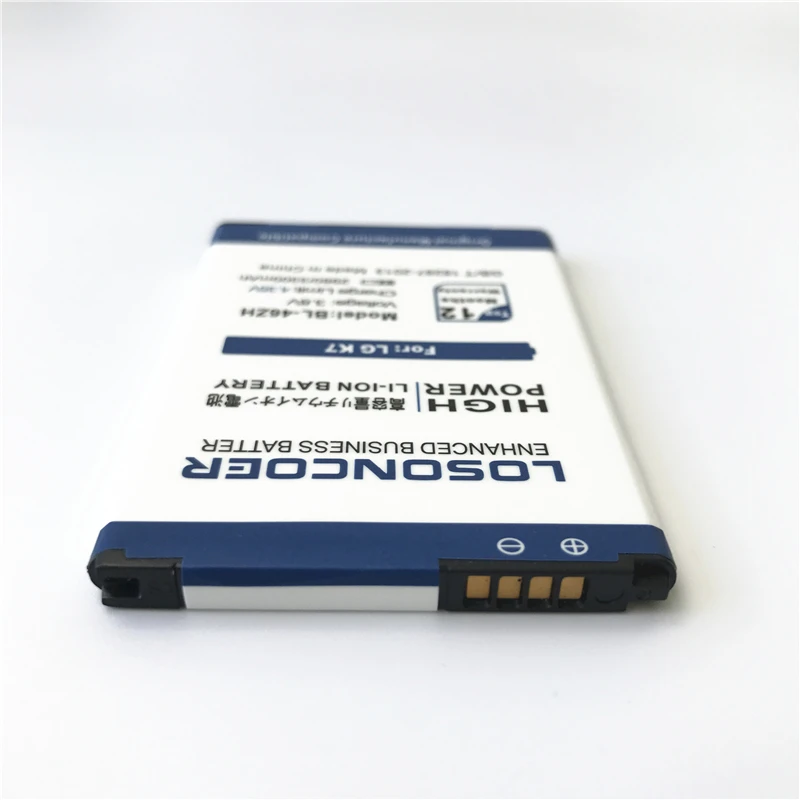 4350 мА/ч, BL-46ZH Батарея для LG K7 K8 Tribute 5 AS330 K332 K350N K371 K373 K8V K89 LS675 LS675 M1 M1V MS330 US375 X21 Батарея