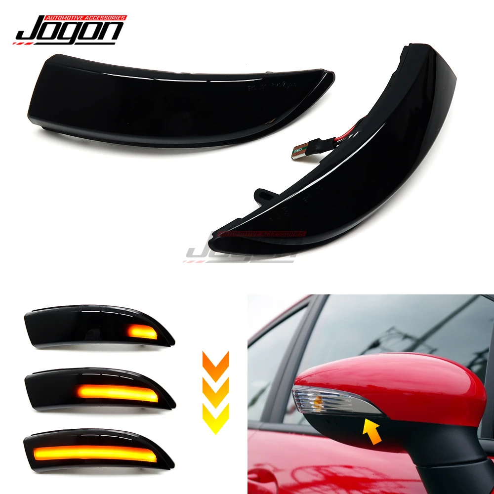 Для форд фиеста MK6 VI /UK MK7 2008 17 B Max 2012 динамический сигнал поворота светильник