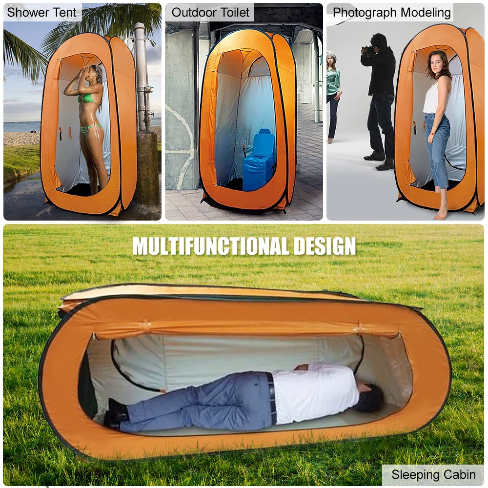 

Pop Up Privacy Tent Portable Outdoor Sun Shelter Shower Toilet Changing Dressing Room Privacy Shower Toilet Camping Pop Up Tent