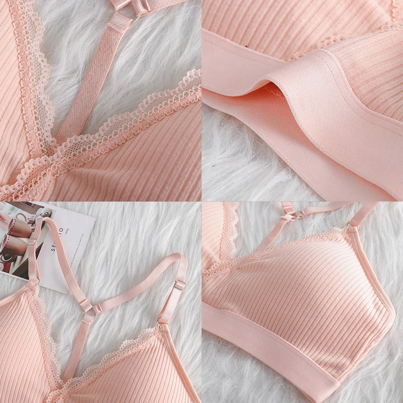 Женское нижнее белье женские подтяжки красивая спина без стальных колец тонкие