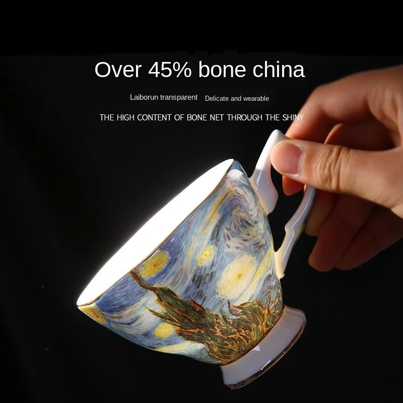 Новый Bone China красивый Европейский Винсент Виллем Ван Гог искусство знаменитая