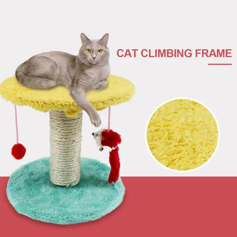 Игрушка для кошек рама скалолазания Когтеточка дерево мебель тренажерного зала