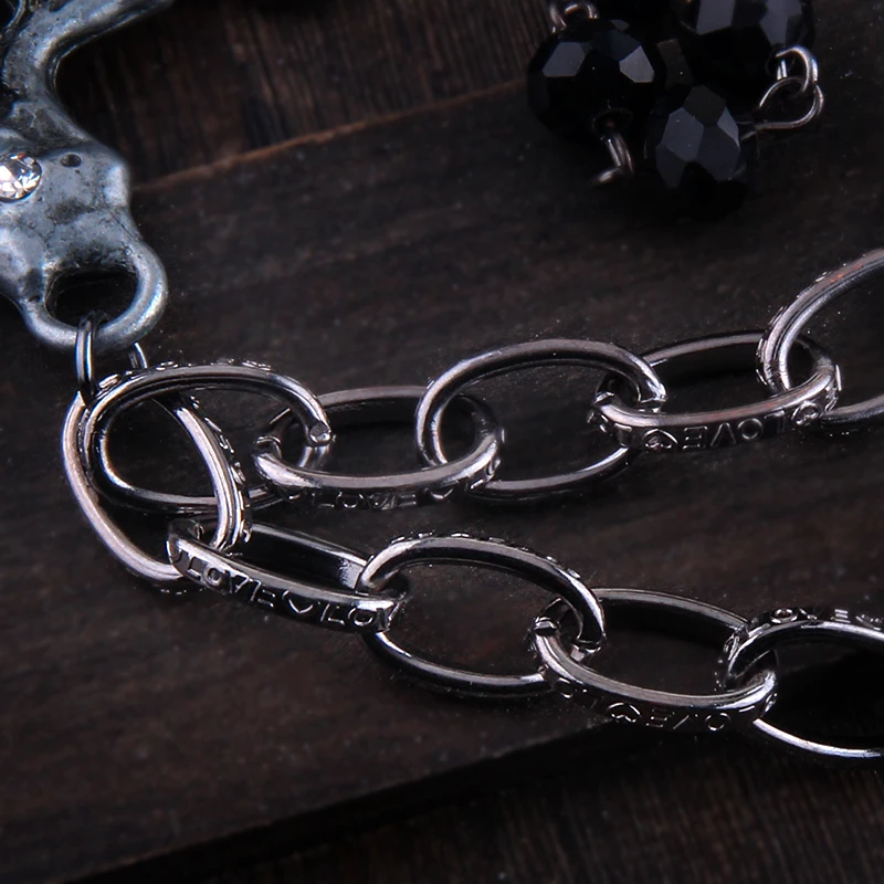 MOODPC модное богемное этническое ювелирное изделие 3 слойное Хрустальное Розария с