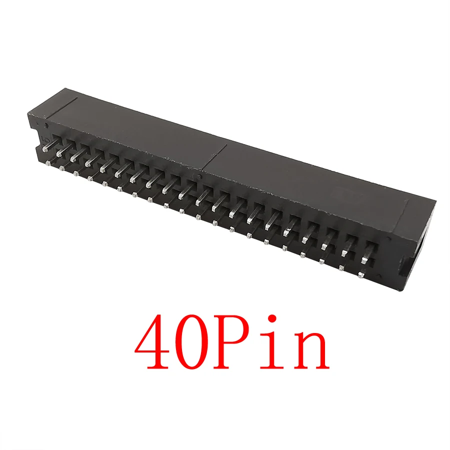10 шт. DC3 2 54 мм Шаг IDC 6P ~ 50Pin JTAG разъем штырьковый прямой штырь в коробке PCB штыревой с