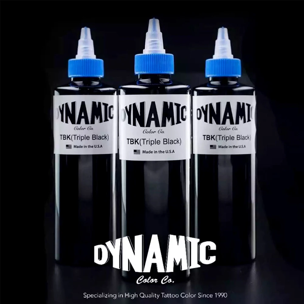 

DYNAMIC Tattoo Ink Black 8 Oz 240ml Permanent Makeup Pigment Microblading Ink for Professional Body Art Tattoo Supplies Hot Sale