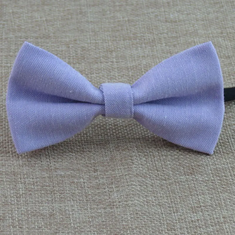 

New Children Cotton Bow Tie Classic Kid Boys Grils Ties Baby Fashion Simple Candy Solid Color Red Black Blue Bowtie Accessories
