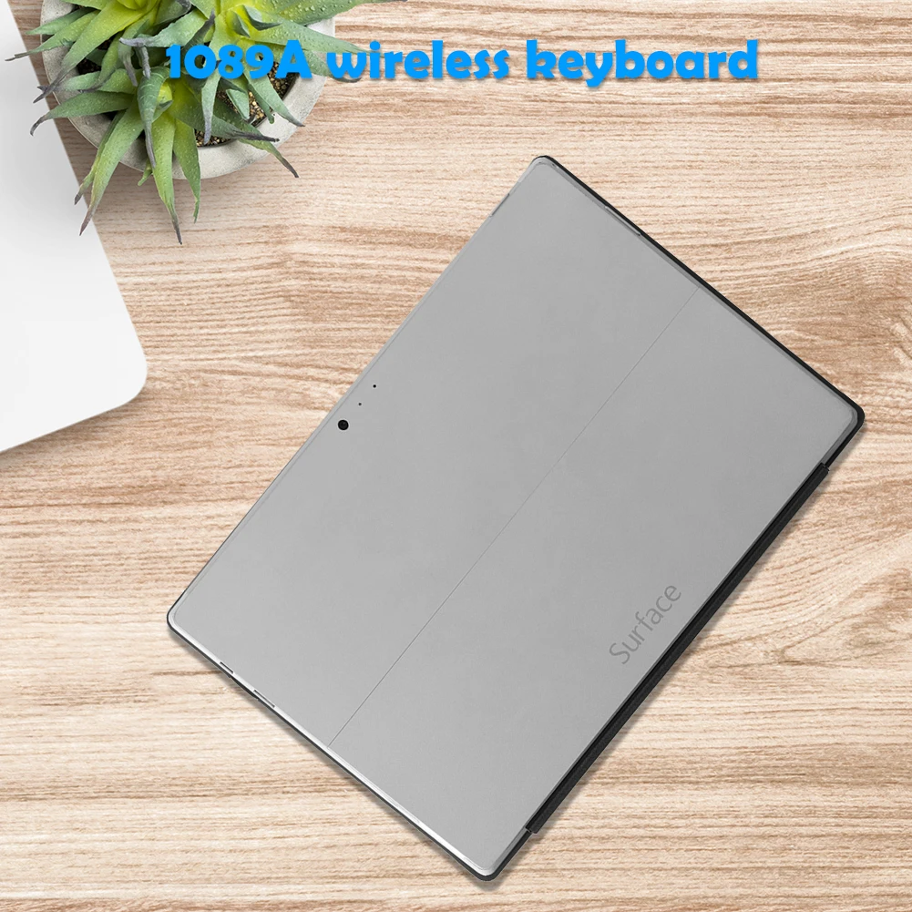 

Ultra-Slim Portable Bluetooth 3.0 Wireless Tablet Keyboard Type-C Charging Built in Battery for Surface Pro 3/4/5/6/7 PC Laptop