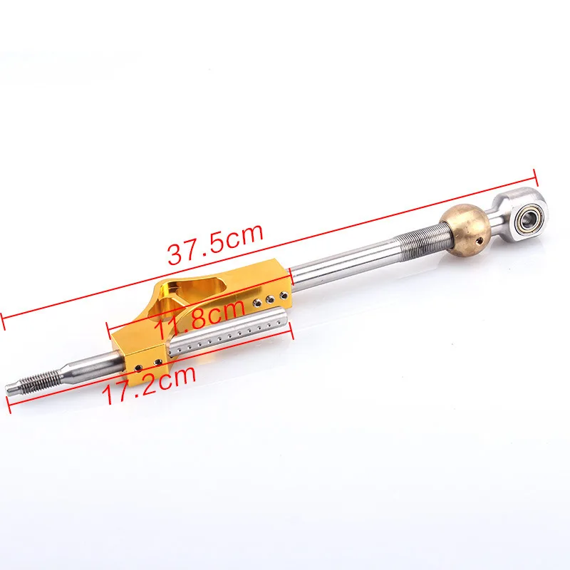 

Gear lever modified with 304 stainless steel extended adjustable package for Honda eg EK model