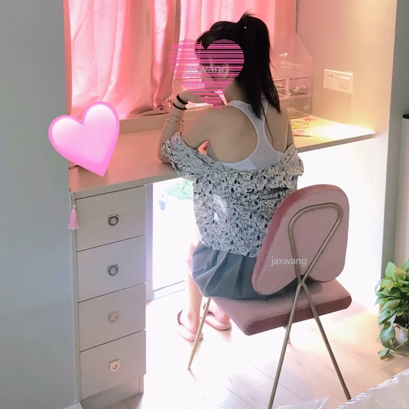 Трендовый обеденный стул с золотым железным металлическим бархатным корпусом