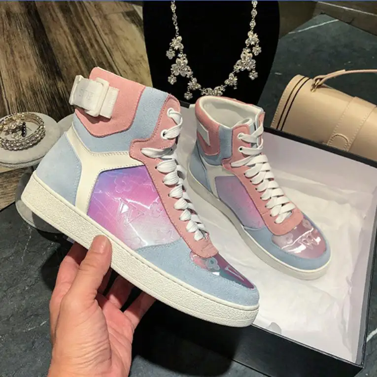 Кроссовки женская зимняя обувь с заплатками повседневная Buty Damskie коллекция 2019