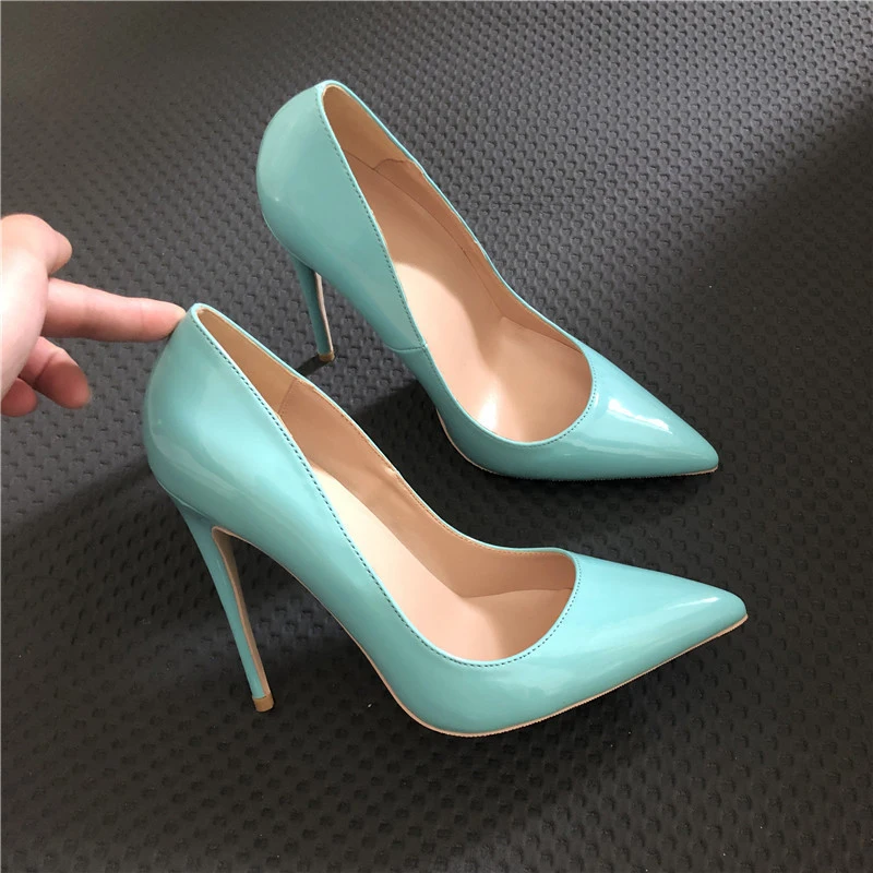Новые цветные туфли-лодочки Сезон весна-лето Женская обувь Туфли на высоком