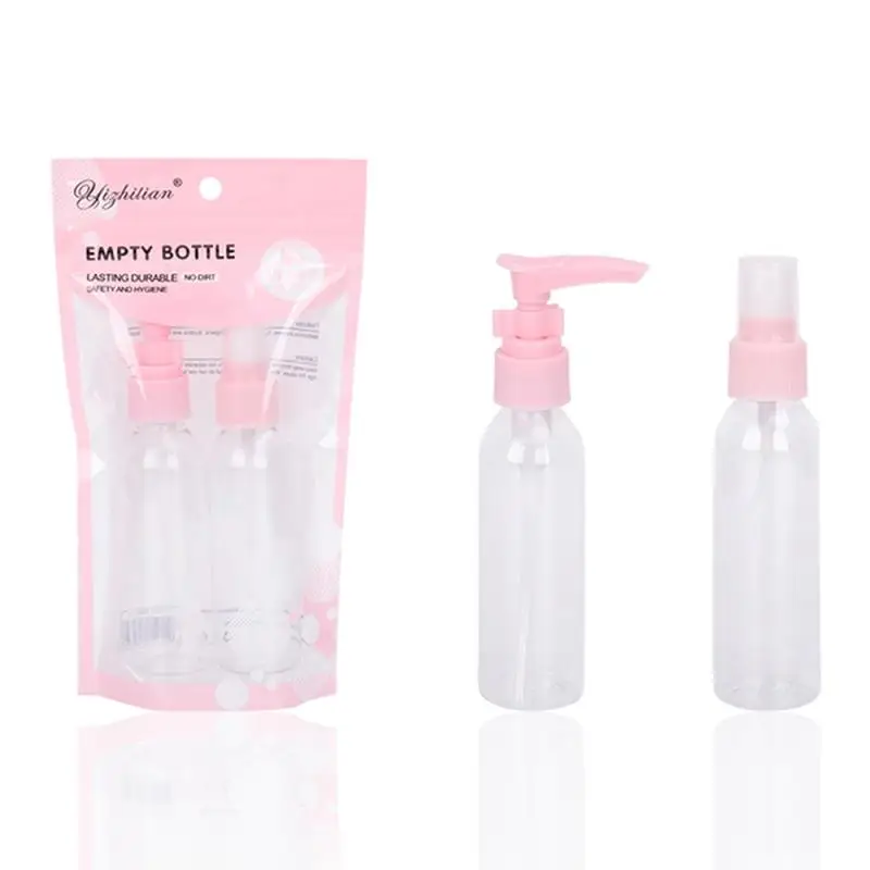 Пластиковая бутылка-распылитель для косметики 60 мл 2 шт./компл. | Красота и