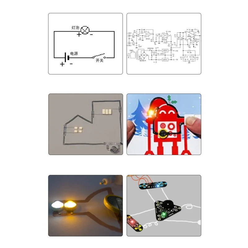 Multi-purpose Conductive Pen Fit for DIY Circuits Physics Teaching Circuit Experiment Teacher Aids Tool |