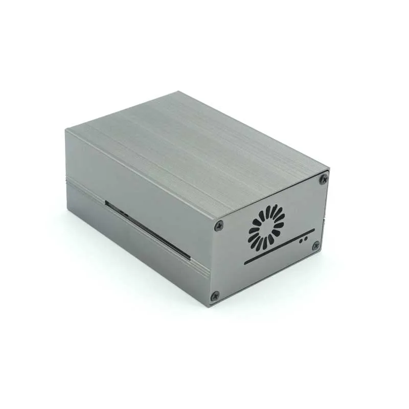 Корпус из алюминиевого сплава с охлаждающей колонкой и вентилятором для Raspberry Pi 4