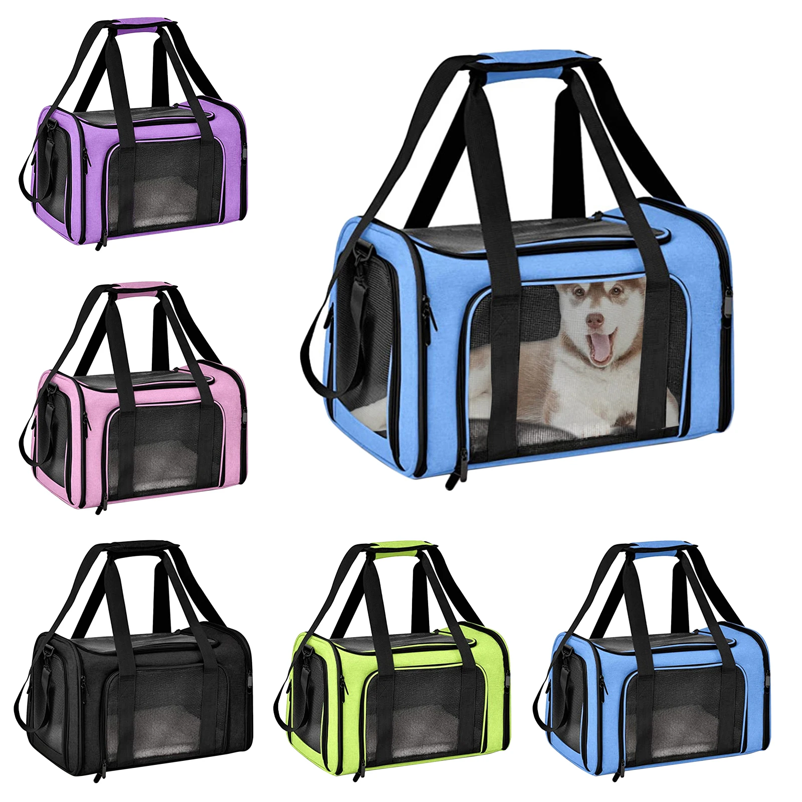 

Мягкая удобная сумка-переноска для собак и кошек, Дорожный Чехол для щенков и котят