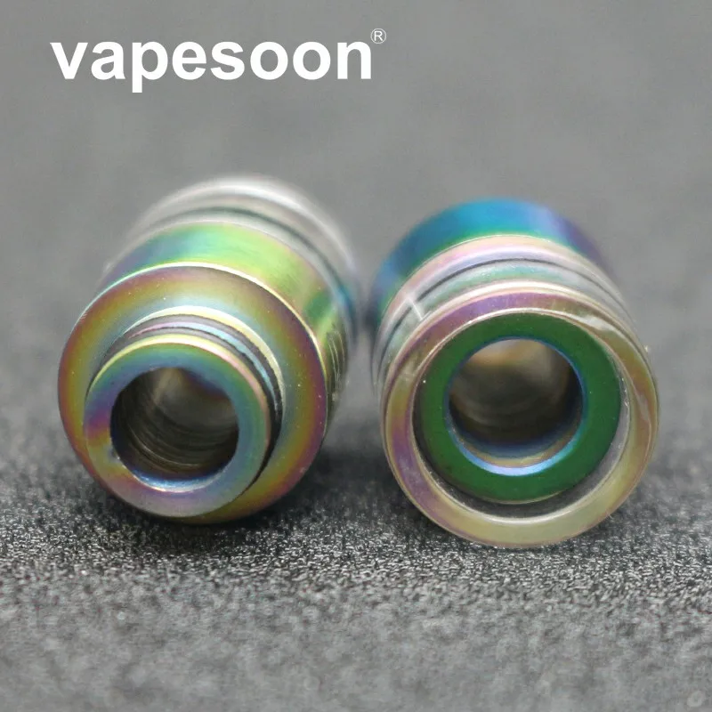 

New Style 510 Drip Tip Stainless Steel For 510 Electronic Cigarette RDA RTA RBA RDTA Atomizer Vape Mouthpiece