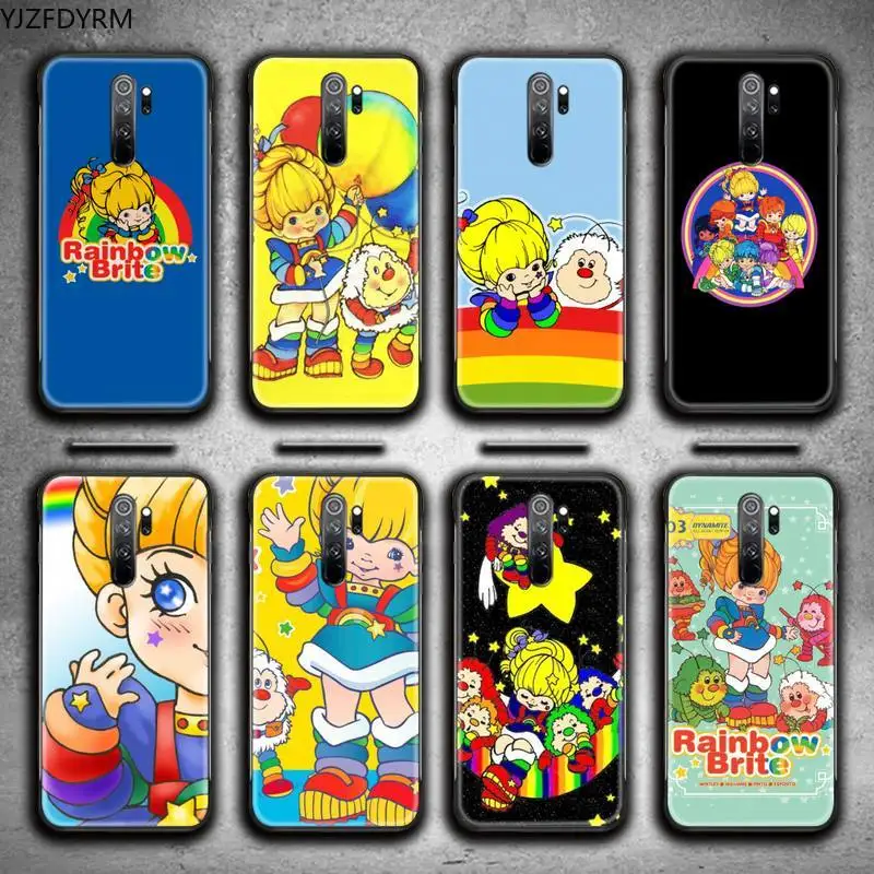 

Rainbow Brite Phone Case for Redmi 9A 9 8A 7 6 6A Note 10 9 8 8T Pro Max K20 K30 Pro