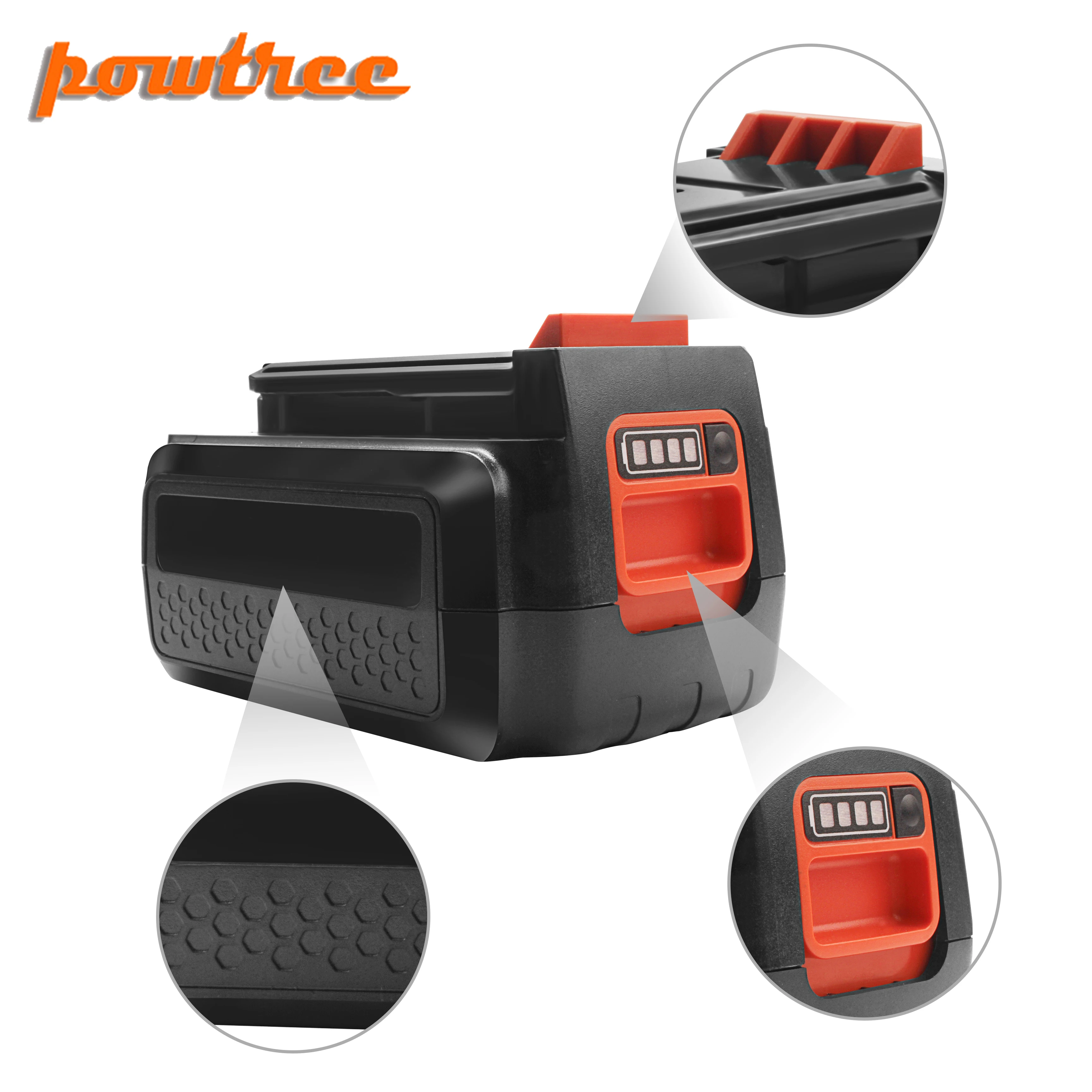 Powtree 3.0Ah 36 V/40 V LBX36 Перезаряжаемые Батарея для BLACK&DECKER LBXR36 BXR36 LST136 LST420 LST220 LST300 MTC220 MST1024 L30