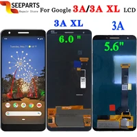 100 tested for google pixel 3a lcd display touch screen digitizer assembly for google pixel 3a xl lcd screen replacement