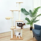 Большая кошачья Деревянная Башня, кошачья Когтеточка, Когтеточка, игровой домик с гамаком, платформой, раскадор, Гато, быстрая доставка
