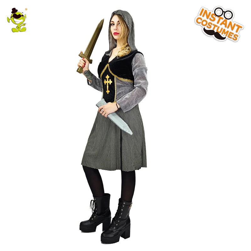 

Woman Brave Warrior Cosplay Costume Adult Halloween Costume Party Dress Female Warrior