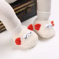 newborn baby socks shoes boy girl toddler first walkers booties anti slip warm infant cotton comfort soft crib shoes