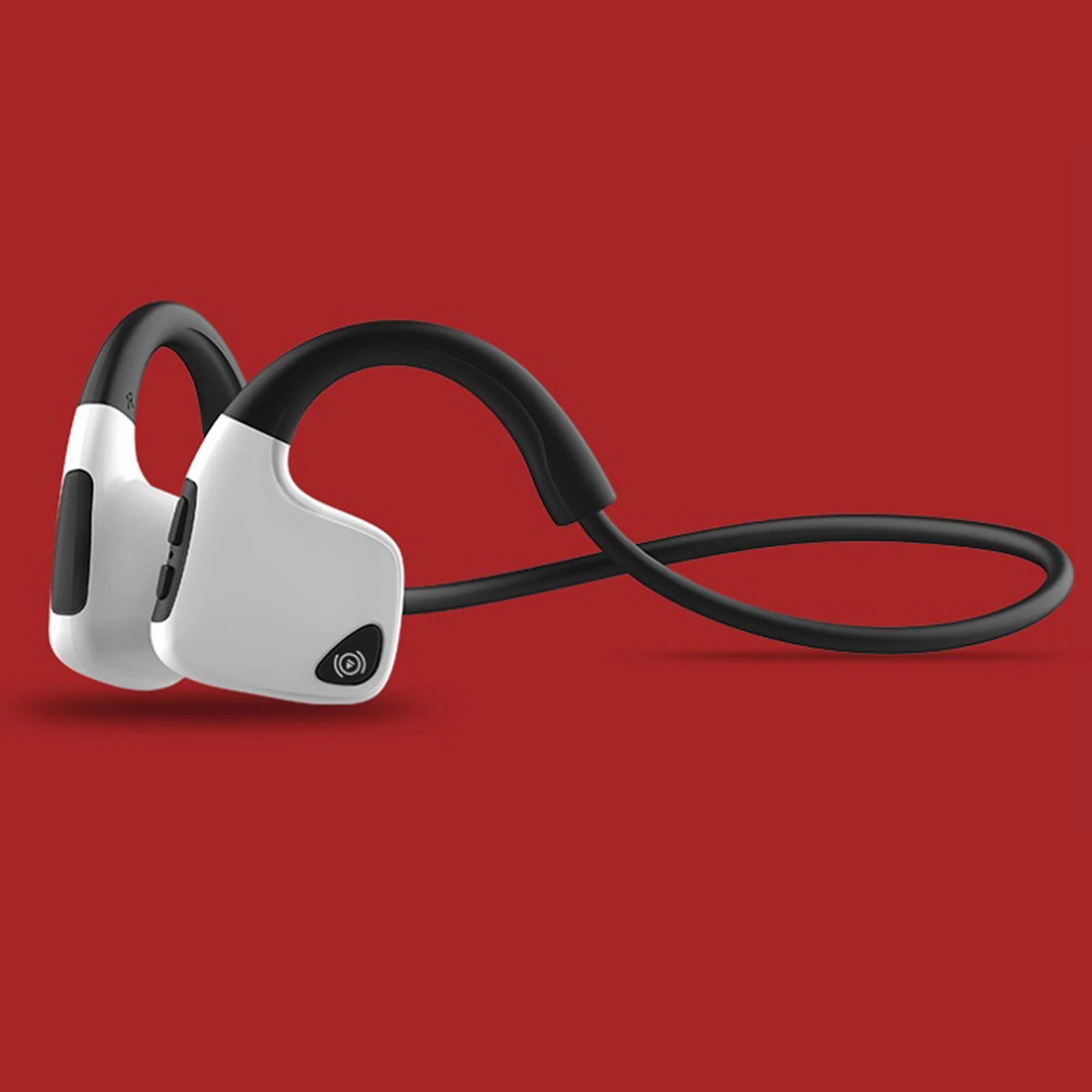 

Waterproof Open-Ear Open Ear Bone Conduction Headphones Bluetooth 5.0 with Mic Earphones for Gym Sports