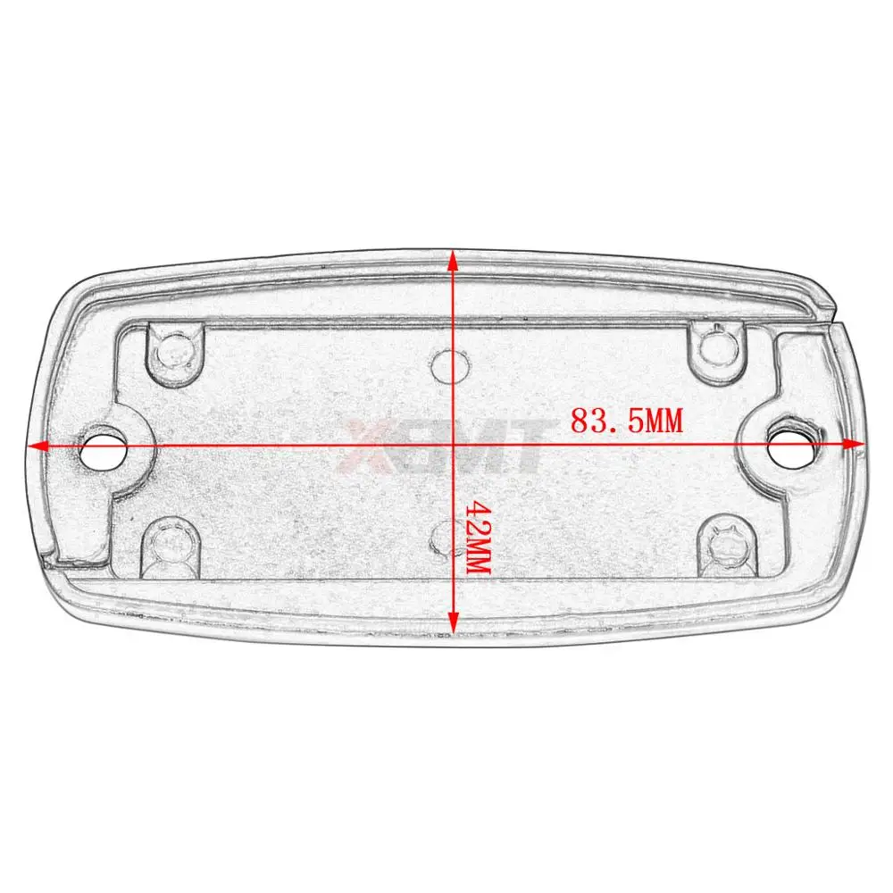 Крышка Резервуара главного тормозного цилиндра для мотоцикла Honda Shadow VT 600 750 1100 VT600