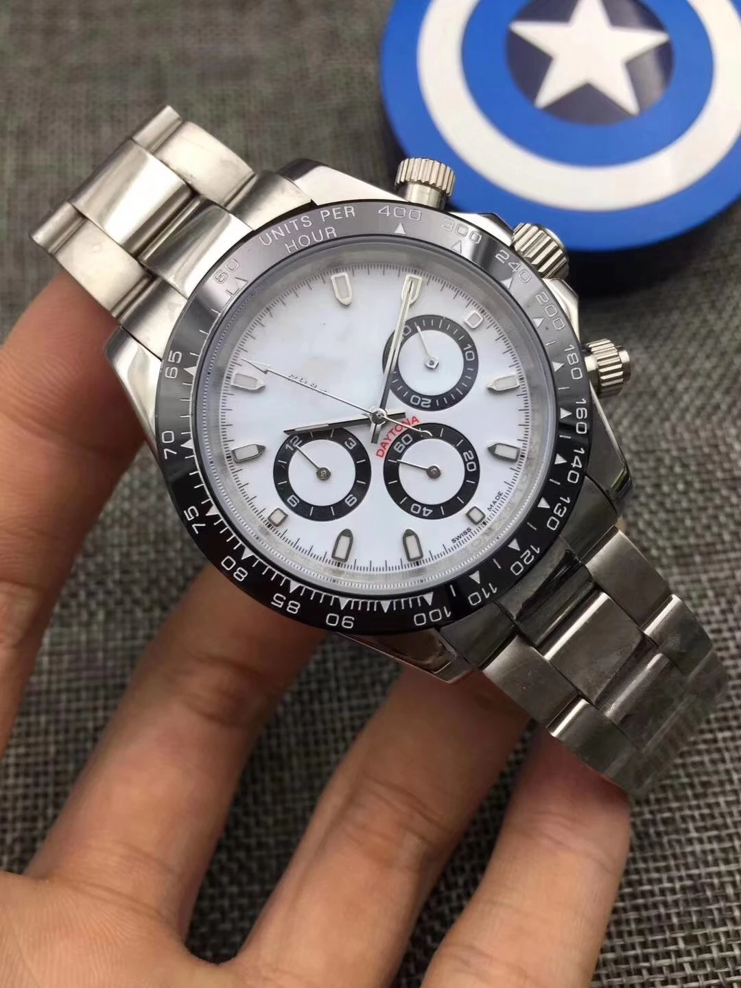 

Sapphire Crystal Waterproof Glide Lock Fashion Women Mens Men Mechanical Automatic Movement Watches Wristwatches Watch