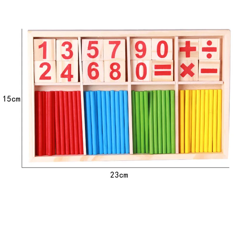 

Wooden Counting Sticks Education Math Toys Mathematical Educational Parent-child interaction Baby Children Gifts