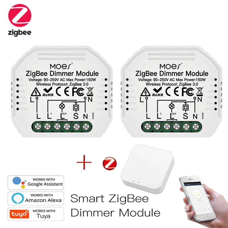 Переключатель Tuya Zigbee 3 0 1 канал дистанционного управления переключатель света