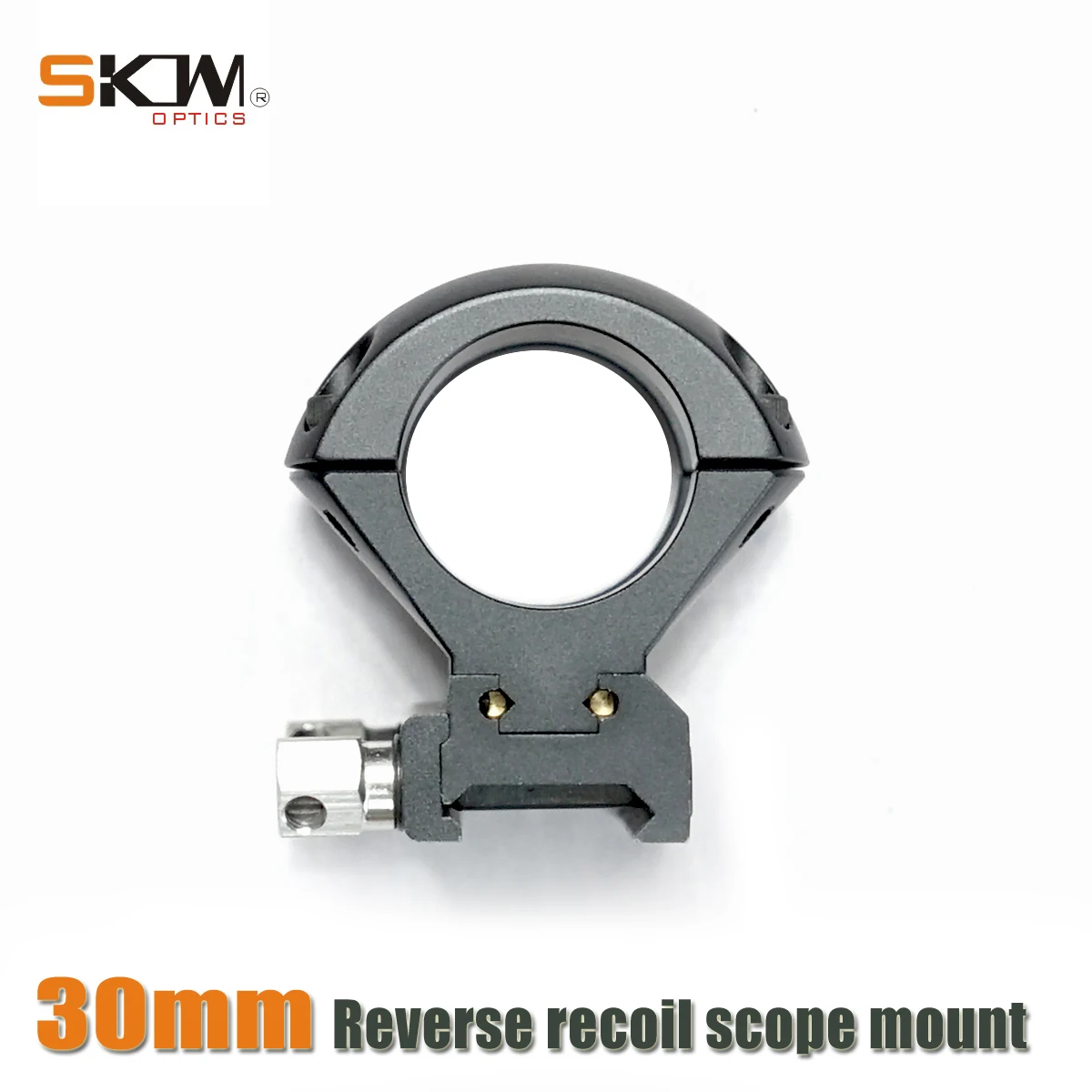 Free Shipping SKWOPTICS 30mm Scope Mount Rings  Reverse recoil Heavy Duty Weaver CNC Picatinny Rail