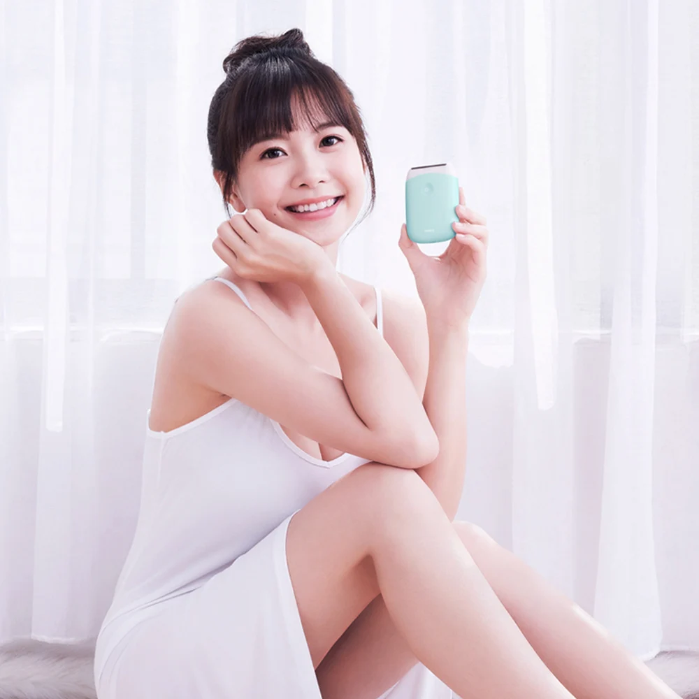 Электрический эпилятор Smate для Xiaomi Mini, портативный триммер для удаления волос для женщин, USB перезаряжаемая гладкая бритва, водостойкий эпилятор