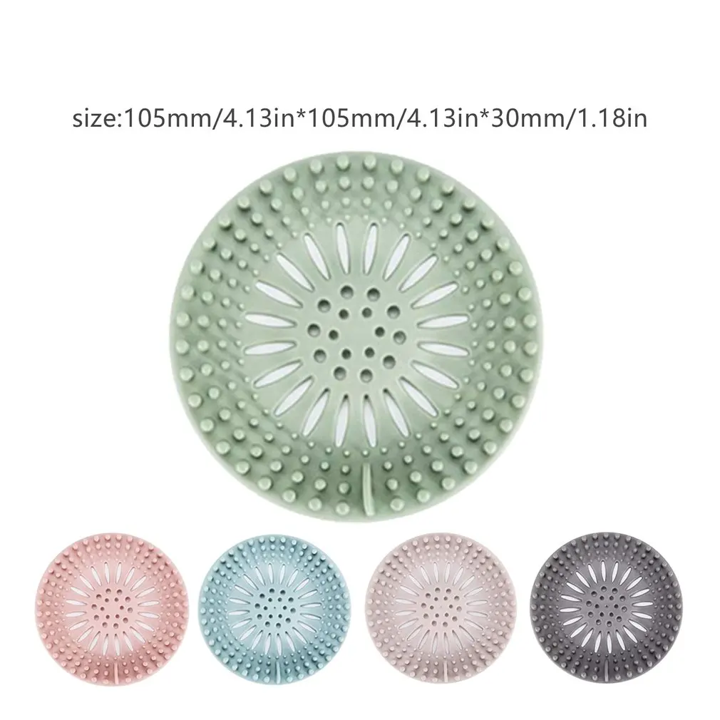 

TPR filter floor drain cover anti-clogging filter Bathroom hair filter Swimming pool Kitchen Fruit trash filter