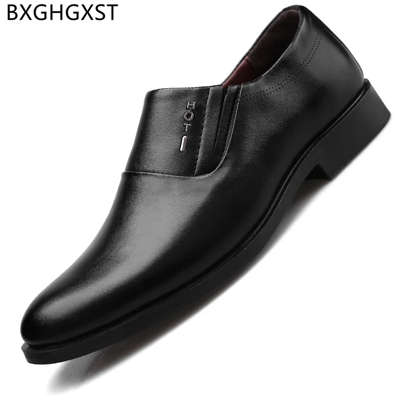 

Loafers Men Formal Shoes Leather Italian Shoes Men Elegant Wedding Dress Shoes Men Classic Coiffeur Luxury Italian Erkek Ayakkab