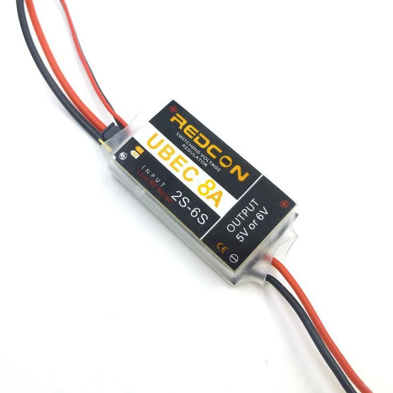 

Стабилизатор внешнего напряжения REDCON UBEC 8A 2-6S 5 В/6 в