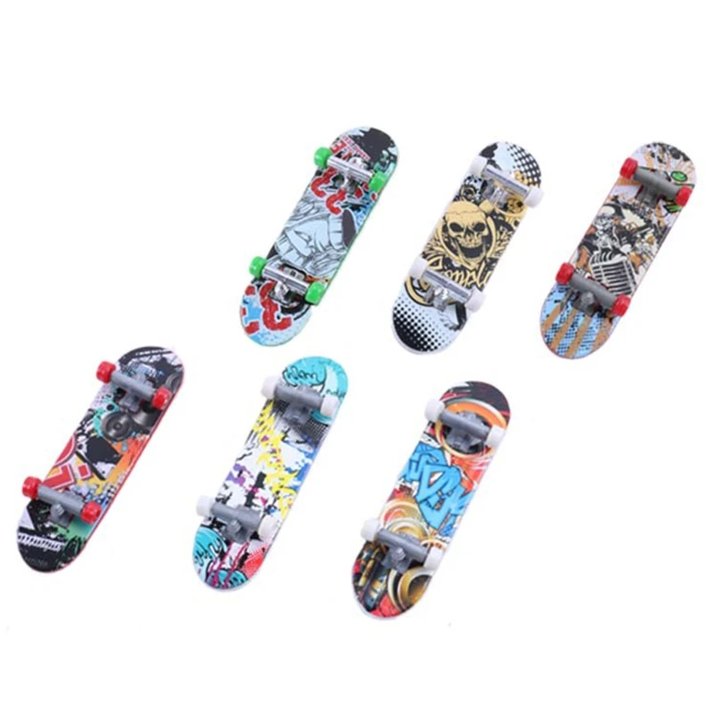 

MIni Finger Skateboard Fingerboard with Obstacles Set Kids Toy Novelty Gag F3ME