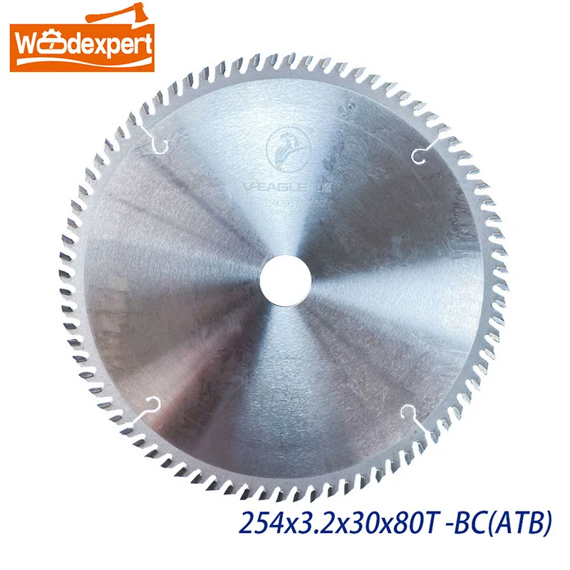 254mm 10 inch TCT Wood Carpentry Circular Saw Miter Saw Blade Profile Cutter Disc for Plywood MDF Board Cutting