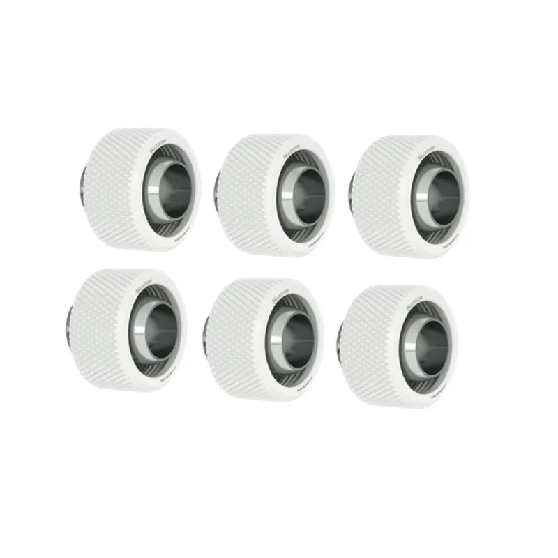 

6PCS, Barrow G1/4 10X13MM,10X16MM Hose Tube Hand Compression Fittings ,Soft Pipe Extend Connector For Computer Case ,TFHRKN38