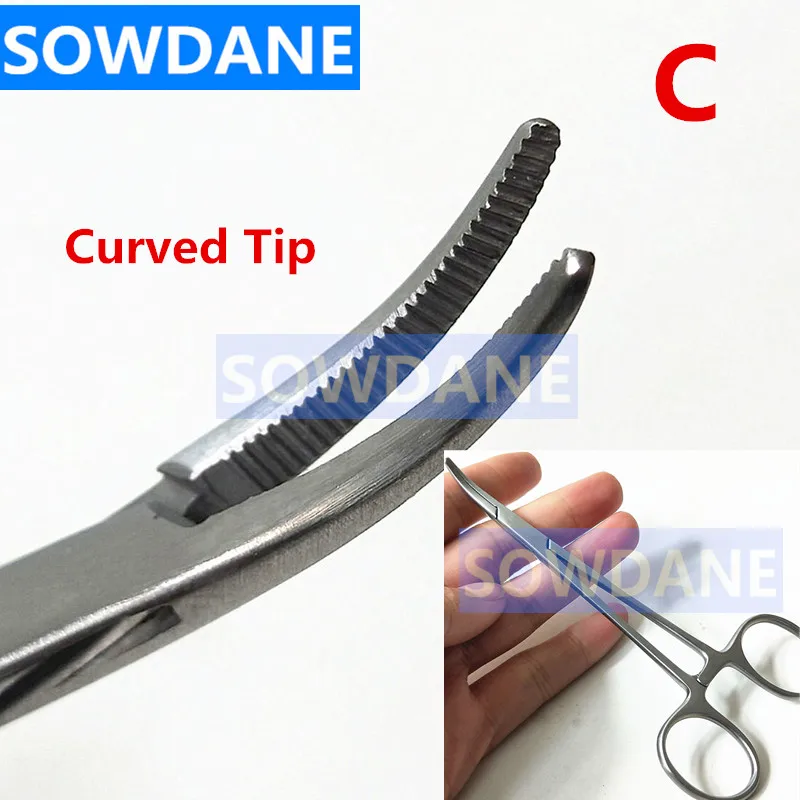 1 Pcs of C Curved Стоматологический ортодонтический держатель игл Пинцет от комаров Стоматологический Хирургический Инструмент отбеливание зубов инструмент для ухода за полостью рта ИНСТРУМЕНТ - Цвет: 1 Pcs of C Curved