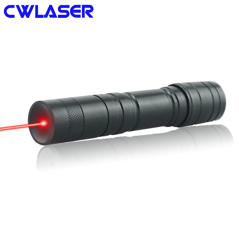 CWLASER Высокая мощность 405 нм фиолетовый/532 нм Зеленый/650 нм Красный Фокусируемый лазерный указатель(856) для астрономии, кемпинга, пеших прогулок(черный - Испускаемый цвет: Red