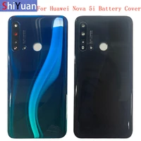 battery case cover rear door housing back case for huawei nova 5i battery cover with rear lens frame replacement parts