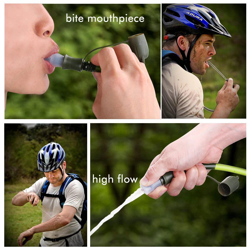 

Outdoor Hydration Water Bag Backpack Tactical Bottle With Detachable Drinking Tube 2-3L Hiking Leakproof Water Reservoir Bag