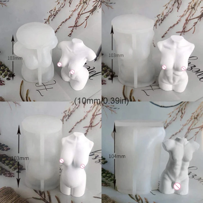 

Handmade 3D Goddess Body Shape Silicone Mold Sexy Model Body Stand Ornaments Resin Mold Human Body Art Home Decor Crafts