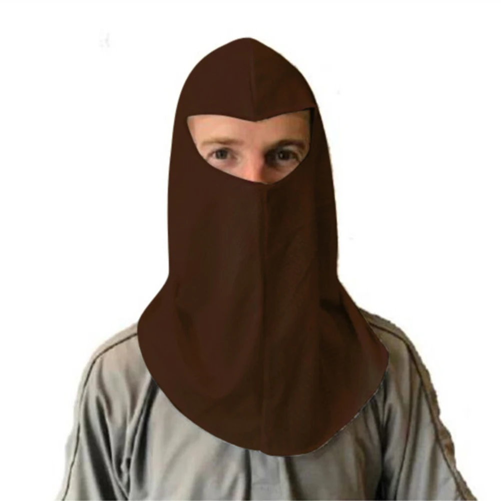 Унисекс сплошной цвет полное покрытие лицо-вуаль мусульманский хиджаб Niqab шарф