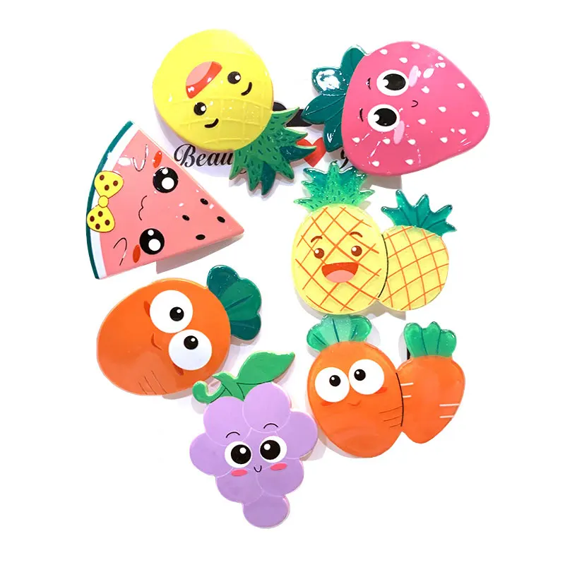 

Модные аксессуары для волос для девочек милые цветные женские заколки для волос с фруктами красивый головной убор детские заколки для воло...