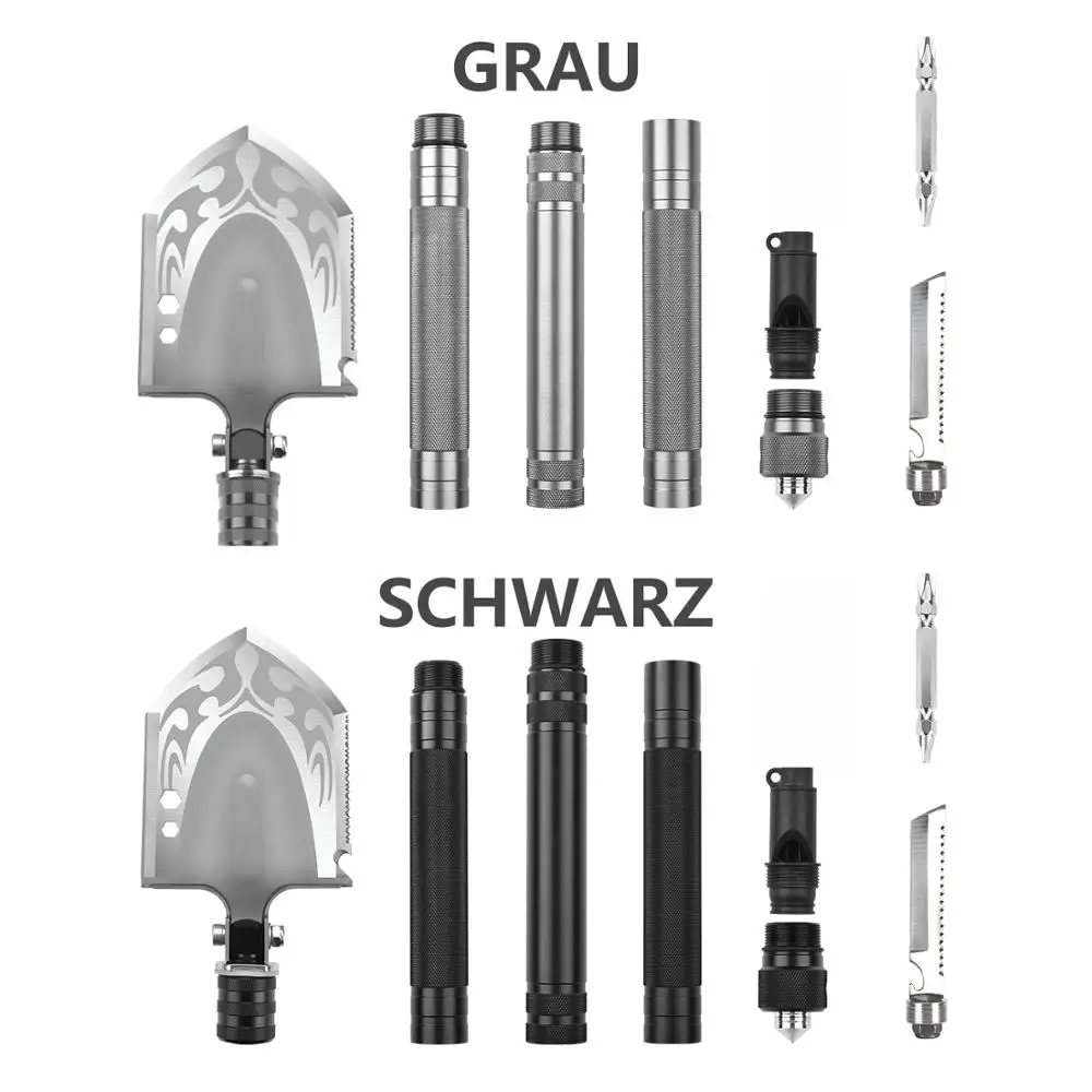 Multi-purpose Tool Outdoor Military Tactical Camping Shovel Tools Multitool Folding Fishing Snow Car Emergency Survival | Инструменты