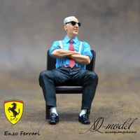 118 scale resin die cast doll model enzo ferrari founder cmc exoto car scene layout decoration collection